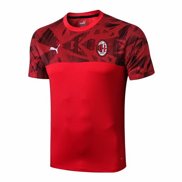 Trainingsshirt AC Milan 2019-20 Rote Weiß Fussballtrikots Günstig